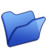 文件夹蓝色 Folder blue
